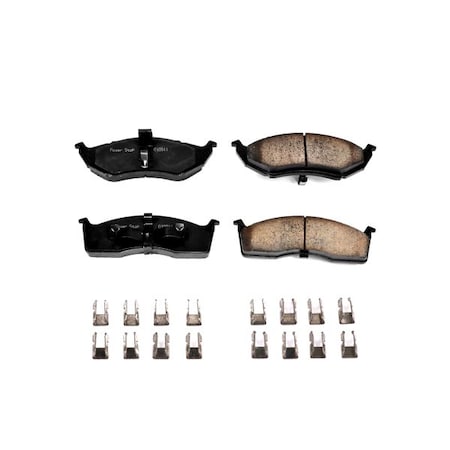 Powerstop Evolution Ceramic Pads W/, 17-591 17-591
